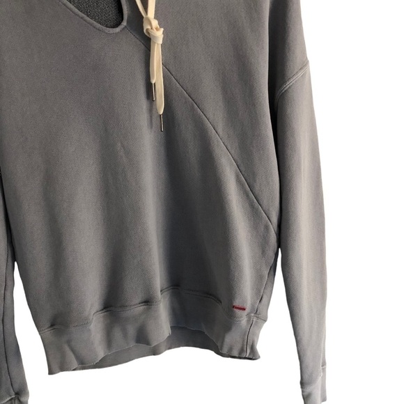 n:Philanthropy Fran Hooded Sweatshirt Gray XS - Picture 6 of 13